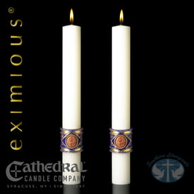 Complementing Candles Lilium Complementing Candles- Pair