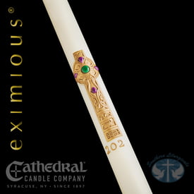 Paschal (Easter) Candles Cross of Erin Paschal Candle