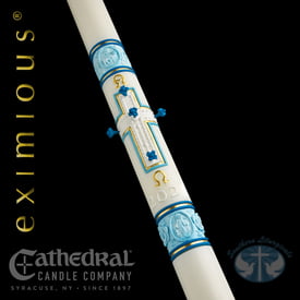Paschal (Easter) Candles Most Holy Rosary Paschal Candle