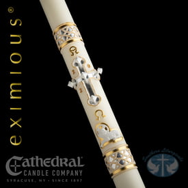 Paschal (Easter) Candles Merciful Lamb Paschal Candle