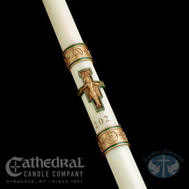 Paschal (Easter) Candles Cross of St. Francis Paschal Candle