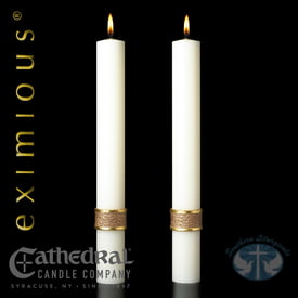 Complementing Candles Evangelium Complementing Candles- Pair