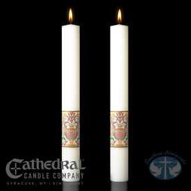 Complementing Candles Investiture Complementing Candles- Pair
