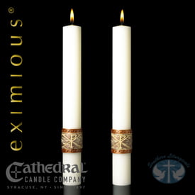 Complementing Candles Luke 24 Complementing Candles- Pair