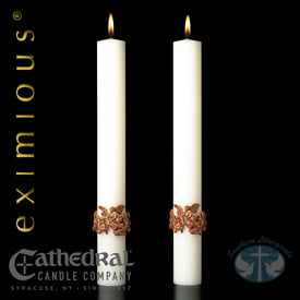 Complementing Candles Mount Olivet Complementing Candles- Pair