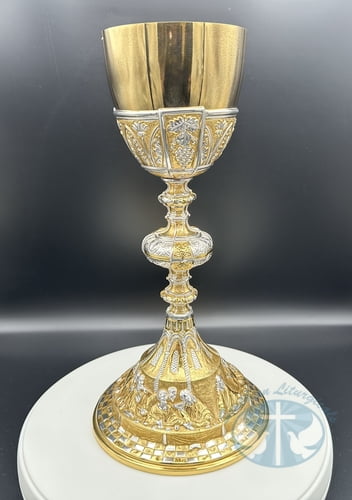 Last Supper Chalice 198BC IN STOCK OPTION 11.5 Inches