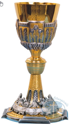 Gothic Style Bi-Color Chalice ASL-540