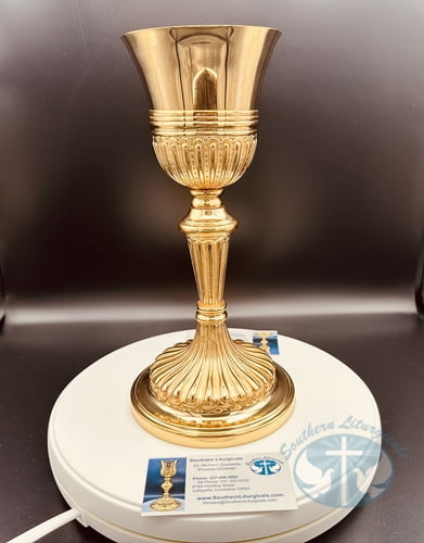 Classic Style Gold-Plated Chalice ASL-006-G