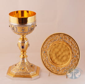 Classic Romanesque Style Chalice ASL-007