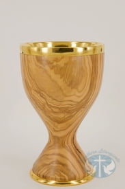 ELC-244 Olive wood chalice