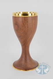 ELC-251-01 Walnut wood chalice