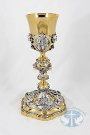 Wax Cast Christ's Life Chalice