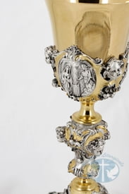 Wax Cast Christ's Life Chalice