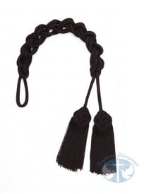 Cincture - Braided Knot Black
