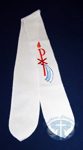 Embroidered Baptismal Stole- Child