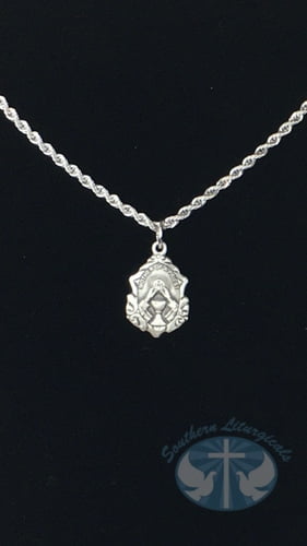Mother of a Priest Necklace- Sterling 20" Rope Chain
