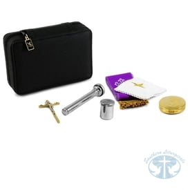 Clergy Items Viaticum Set Leather 10-56A NS