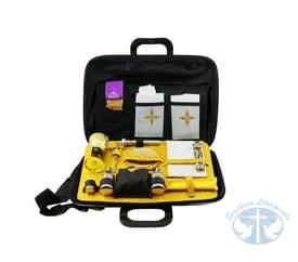 Clergy Items Computer Bag Travel Mass Kit Item 10-58B NS-Bt Gold