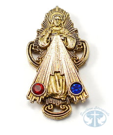 Merciful Jesus Divine Mercy Rosary with Murano Glass, Crystal, and Hand Enamel