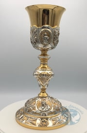 Chalices & Ciboria Holy Family Baroque Chalice and Paten- 193BC
