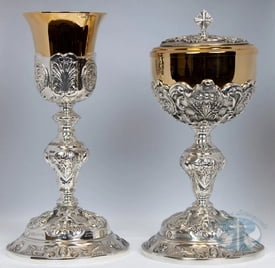 Chalices & Ciboria Holy Family Baroque Chalice and Paten- 193CH