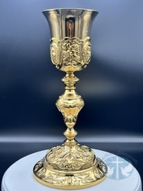 Chalices & Ciboria Holy Family Baroque Chalice- Item 193GT