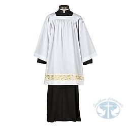 Clergy Items Wheat and Grapes Surplice
