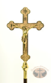 Metalware Processional Crucifix 903 by Molina