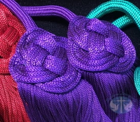 Clergy Items Cincture - Braided Knot Purple