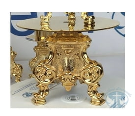 Monstrances Rococo Tabor - Gold Plated