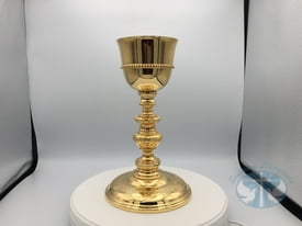 Metalware Chalice and Paten by Molina - Item 5235