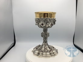 12 Apostles Chalice and Paten with Swarovski Crystals - Item 199A