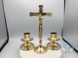 Metalware Small Altar Set - 24k Gold Plated