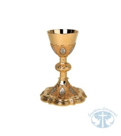 Metalware "The Apostles" Chalice and Paten by Molina - Item 2132