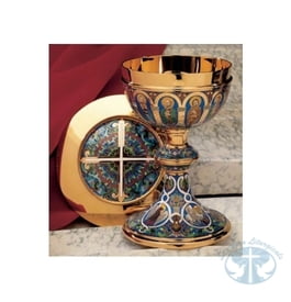 Metalware "The Romanesque" Chalice and Paten by Molina - Item 2312