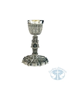 Chalices & Ciboria "The Gothic" Chalice and Paten by Molina - Item 2392