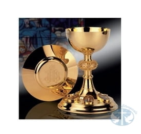 Metalware Chalice and Paten by Molina - Item 2460