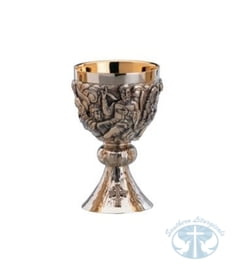 "The Evangelists" Chalice and Paten by Molina - Item 2550