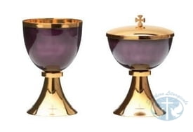 Metalware Chalice and Bowl Paten - Item 2705 by Molina
