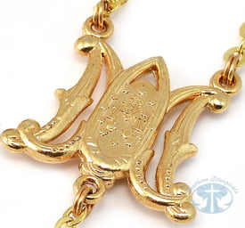 Miraculous Medal Gold Plated Rosary