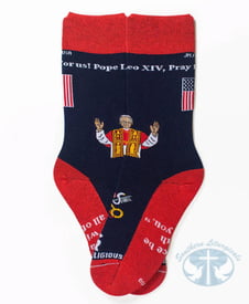 Pope Leo XIV Adult Socks