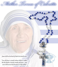 Saint Mother Teresa of Calcutta Rosary