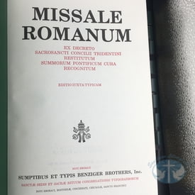 Missale Romanum - 1962 - Benziger