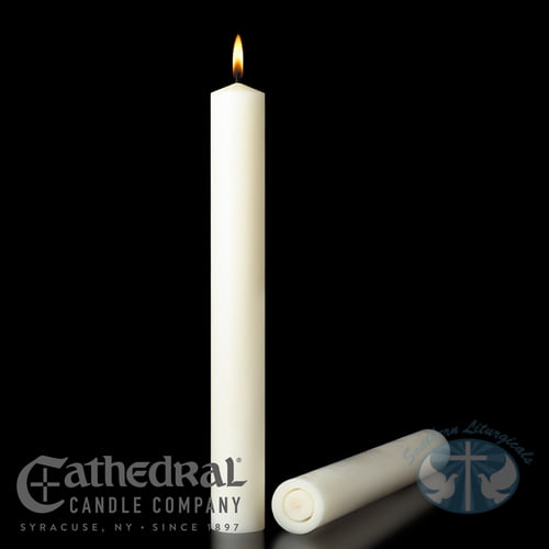 Altar Candle 1 3/4" X 9" - Beeswax (APE)