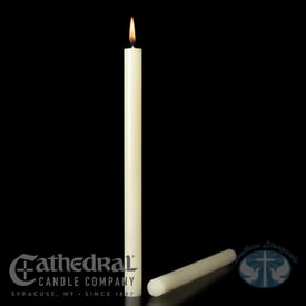Altar Candles Altar Candle 1 1/4" X 9" - Beeswax (PE)