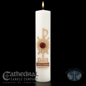 Holy Trinity Pillar Candle 3 inch