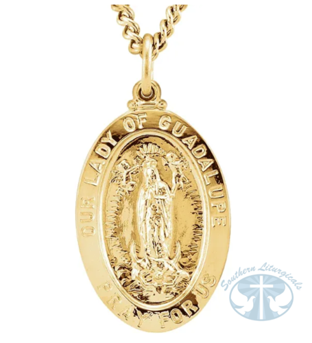 Our Lady of Guadalupe 24" Necklace