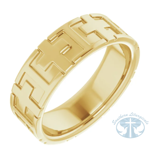 Cross Band Ring 