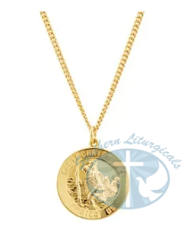 St. Christopher Medal 24" Necklace