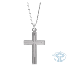 Necklace/Pendant 14K White Gold Cross 18" Necklace